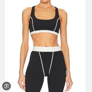 Weworewhat boxer bra and legging set